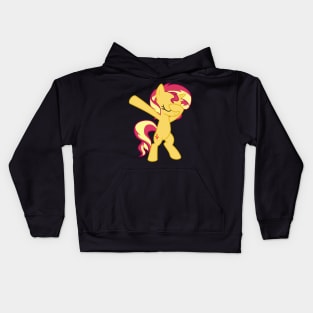 Sunset Shimmer Dabbing Kids Hoodie